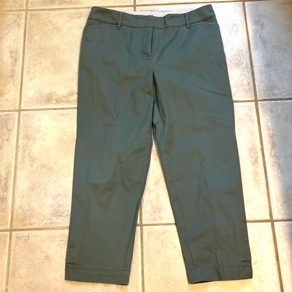 Talbots “perfect cropped” Ann Taylor petite.